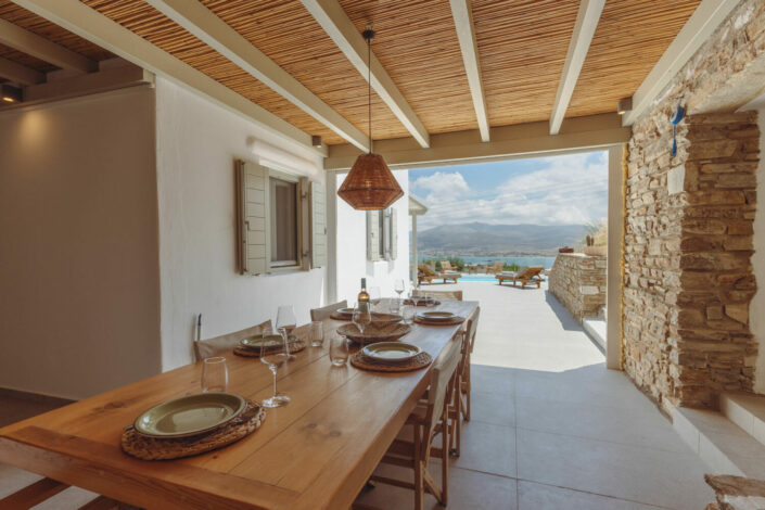 3 bedrooms Antiparos Villa with swimming pool